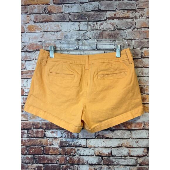 Orange Market & Spruce Low Rise Chino Short Shorts Women’s Size 2 - Picture 6 of 6